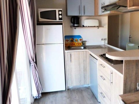 MOBILHOME 8 personnes - Indiana 4 Pièces 6/8 Personnes Climatisé + TV