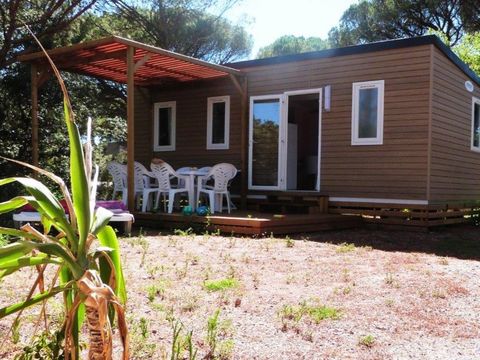 MOBILHOME 6 personnes - ARIZONA STANDARD - 3 chambres - TV - CLIM