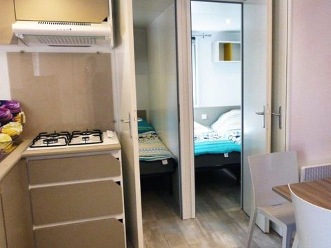 MOBILHOME 6 personnes - ARIZONA STANDARD - 3 chambres - TV - CLIM