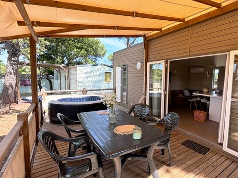 MOBILHOME 5 personnes - MISSOURI LUXE AVEC SPA