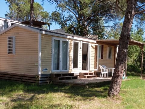 Mobilhome 6 personnes - ARIZONA STANDARD - 3 chambres - TV - CLIM
