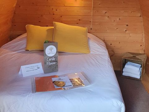 HÉBERGEMENT INSOLITE 2 personnes - Le POD : la cabane 100 % nature / avec petit déjeuner / 2 pers inclus / Spa privatif en option