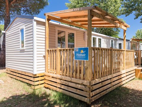 MOBILHOME 6 personnes - Comfort XL | 2 Ch. | 4/6 Pers. | Terrasse surélevée | Clim.