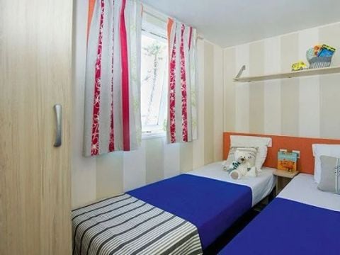 MOBILHOME 6 personnes -  Comfort | 3 Ch. | 6 Pers. | Terrasse surélevée | TV