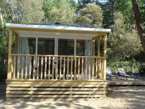 Mobilhome 4 personnes - Mobil-home | Premium Exclusive | 2 Ch. | 4 Pers. | Terrasse simple | Clim. | TV