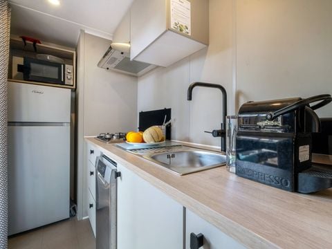 MOBILHOME 6 personnes - Mobil-home | Premium | 3 Ch. | 6 Pers. | Terrasse Lounge | Clim. | TV