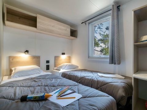 MOBILHOME 6 personnes - Mobil-home | Premium | 3 Ch. | 6 Pers. | Terrasse Lounge | Clim. | TV