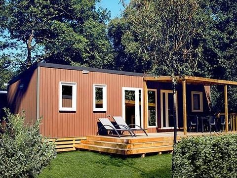 MOBILHOME 6 personnes - Mobil-home | Ultimate | 3 Ch. | 6 Pers. | Terrasse surélevée | 2 SDB | Clim. | TV