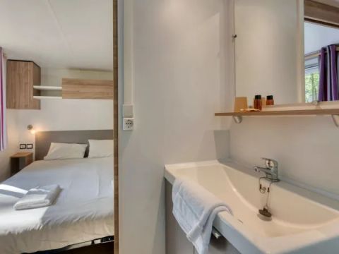 MOBILHOME 6 personnes - Premium 3 chambres 2 salles de bain sans TV