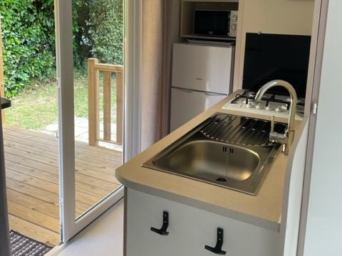 MOBILHOME 4 personnes - MH 2CH PREMIUM - TERRASSE COUVERTE