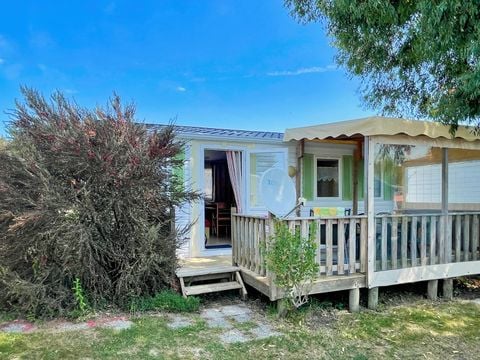 MOBILHOME 6 personnes - MH 2CH VINTAGE - TERRASSE SEMI COUVERTE