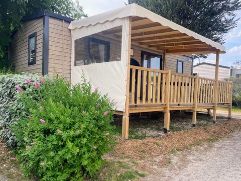 MOBILHOME 6 personnes - MH 2CH PREMIUM - TERRASSE SEMI COUVERTE