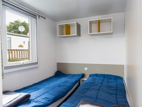 MOBILHOME 6 personnes - MH 2CH - TERRASSE SEMI COUVERTE FERMEE