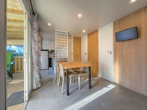 MOBILHOME 6 personnes - MH 3CH PREMIUM - TERRASSE SEMI COUVERTE