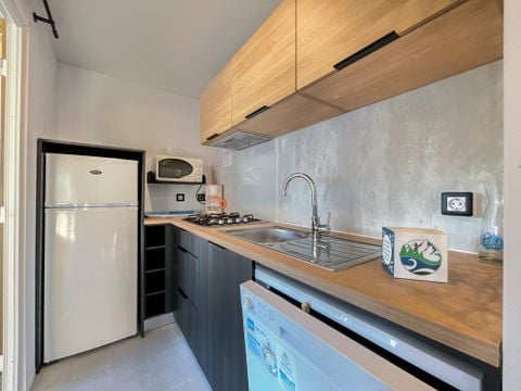 MOBILHOME 6 personnes - MH 3CH PREMIUM - TERRASSE SEMI COUVERTE