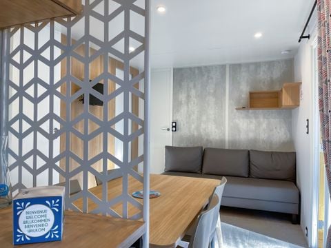 MOBILHOME 6 personnes - MH 3CH PREMIUM - TERRASSE SEMI COUVERTE