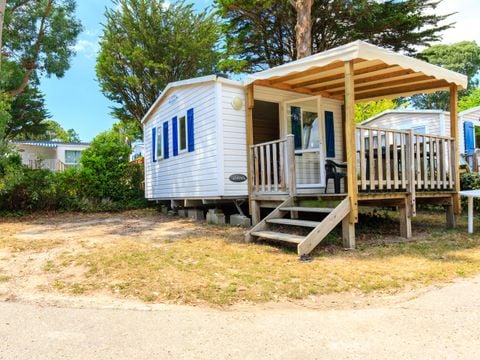 MOBILHOME 2 personnes - 1CH - TERRASSE COUVERTE