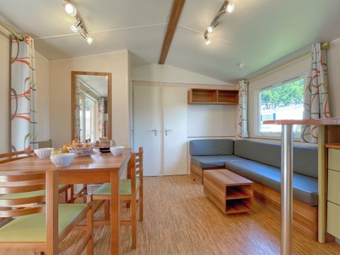 MOBILHOME 6 personnes - 3CH VINTAGE - TERRASSE SEMI COUVERTE