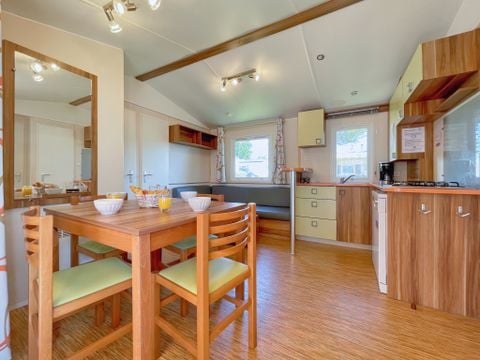 MOBILHOME 6 personnes - 3CH VINTAGE - TERRASSE SEMI COUVERTE