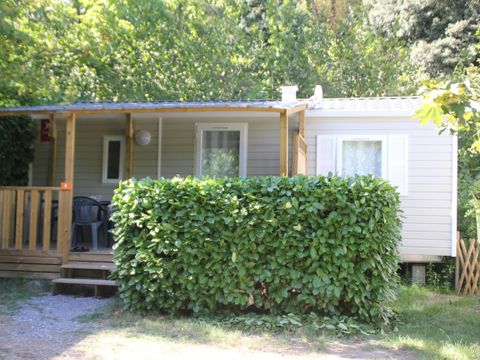 Mobilhome 4 personnes - Mobil-home Samedi 2 chambres + terrasse couverte - sans sanitaires