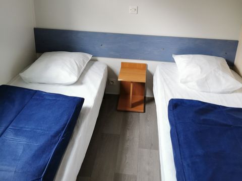 Mobilhome 4 personnes - Mobil-home Samedi 2 chambres + terrasse couverte - sans sanitaires