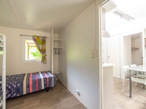 Mobilhome 5 personnes - Mobil-home Dimanche 2 chambres + terrasse couverte