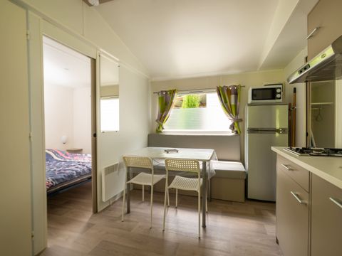 Mobilhome 5 personnes - Mobil-home Dimanche 2 chambres + terrasse couverte