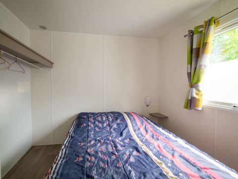 Mobilhome 5 personnes - Mobil-home Samedi 2 chambres + terrasse couverte