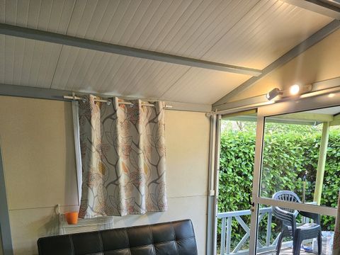 Chalet 5 personnes - Chalet 2 chambres + terrasse couverte