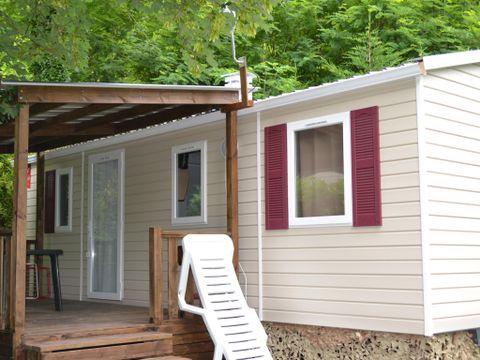 Mobilhome 6 personnes - Mobil-home 3 chambres + terrasse couverte