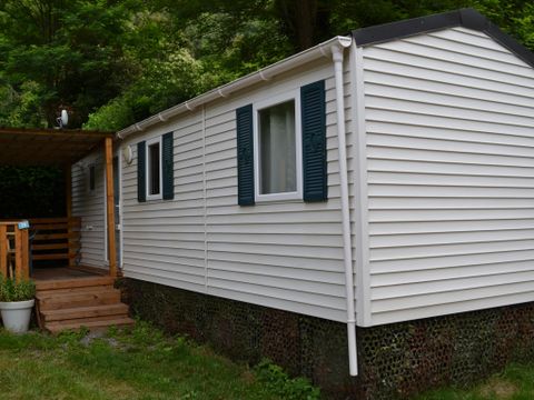 Mobilhome 6 personnes - Mobil-home 3 chambres + terrasse couverte