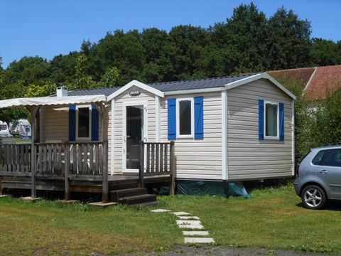 MOBILHOME 2 personnes - Mobil home SUNSET 4/6 pers - personnes supplémentaires possible en supplément, contacter le camping