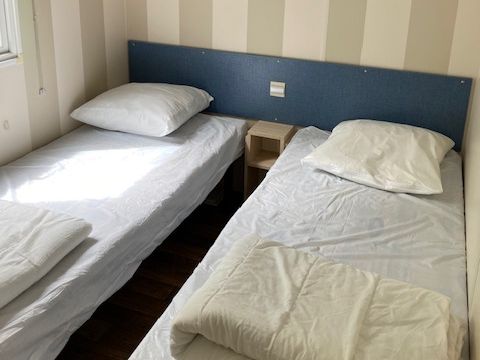 MOBILHOME 2 personnes - Mobil home SUNSET 4/6 pers - personnes supplémentaires possible en supplément, contacter le camping