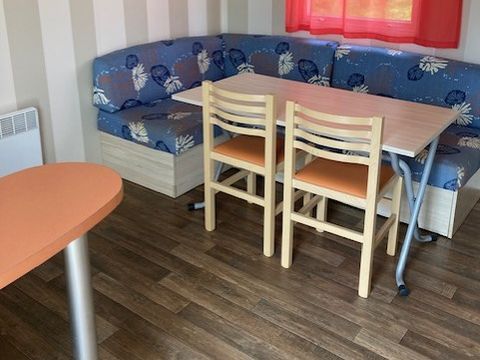 MOBILHOME 2 personnes - Mobil home SUNSET 4/6 pers - personnes supplémentaires possible en supplément, contacter le camping