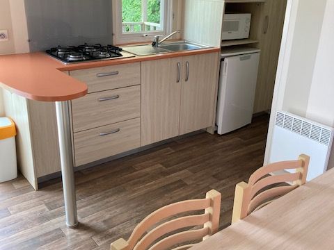 MOBILHOME 2 personnes - Mobil home SUNRICE 4/6 pers - personnes supplémentaires possible en supplément, contacter le camping