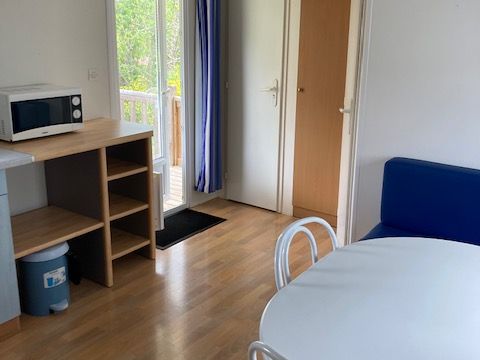 MOBILHOME 2 personnes - Mobil home HAWAI 4/6 pers - personnes supplémentaires possible en supplément, contacter le camping