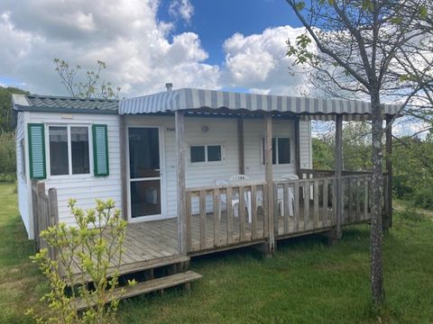 MOBILHOME 2 personnes - Mobil home KIWIKISS 5/7 pers - personnes supplémentaires possible en supplément, contacter le camping