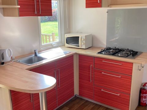 MOBILHOME 2 personnes - Mobil home MANGO 4/6 pers - personnes supplémentaires possible en supplément, contacter le camping