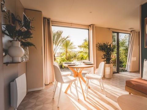 Mobilhome 4/6 personnes - NEW Cottage - PREMIUM Clim - 2 Chb - 1 salle de bain