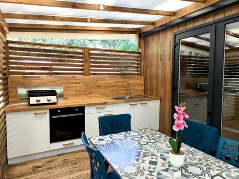 Mobilhome 4/6 personnes - NEW Cottage - PREMIUM Clim - 2 Chb - 1 salle de bain