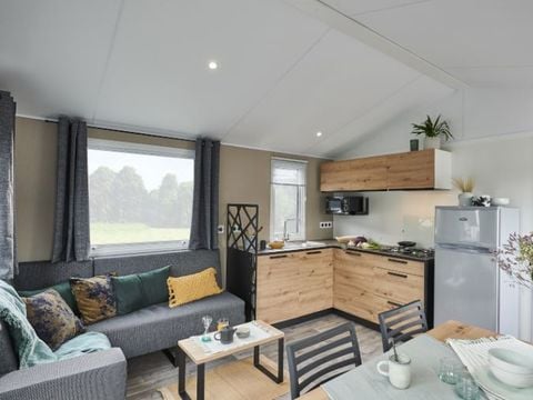 Mobilhome 4/6 personnes - NEW Cottage - PREMIUM Clim - 2 Chb - 1 salle de bain