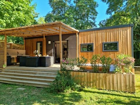 MOBILHOME 8 personnes - Cottage Family PREMIUM Clim 6/8 pers 3 Chb 2 Sdb