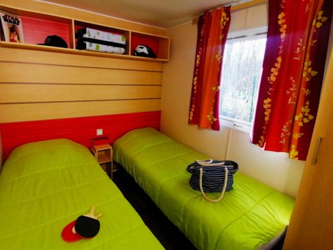 Mobilhome 4/6 personnes - Cottage Confort Clim - 2 Chb - 1 salle de bain