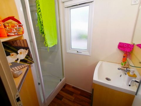 Mobilhome 4/6 personnes - Cottage Confort Clim - 2 Chb - 1 salle de bain