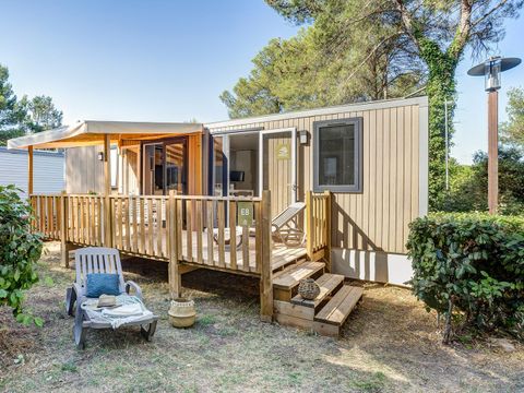MOBILHOME 6 personnes - COTTAGE 6p 3ch 2SdB ****<br/>
