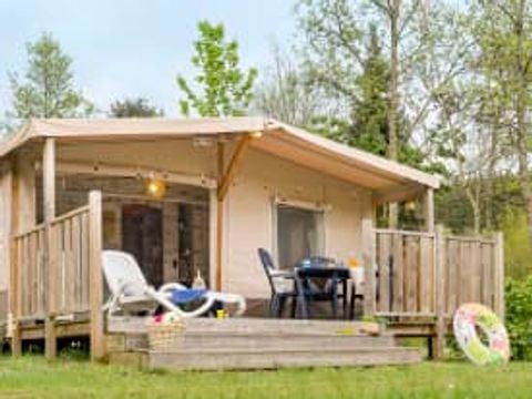TENTE TOILE ET BOIS 4 personnes - Lodge 4p 2ch ***