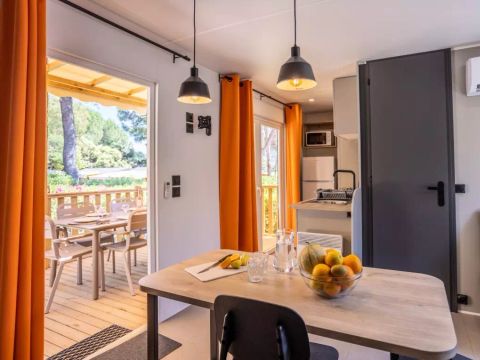 MOBILHOME 6 personnes - Mobil-Home Riviera 4 Pièces 6 Personnes Climatisé