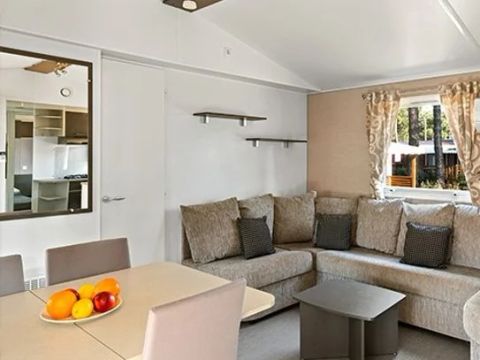MOBILHOME 6 personnes - Comfort | 3 Ch. | 6 Pers. | Terrasse surélevée | Clim.