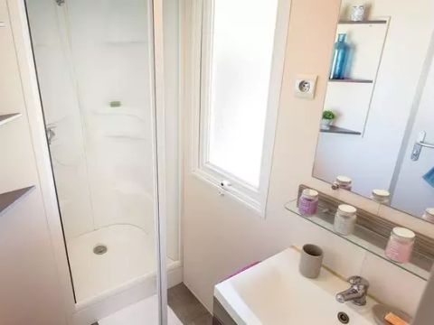 MOBILHOME 6 personnes - Comfort | 2 Ch. | 4/6 Pers. | Terrasse surélevée | Clim.