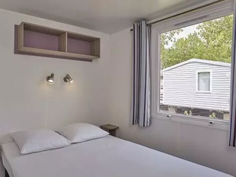 MOBILHOME 6 personnes - Comfort | 2 Ch. | 4/6 Pers. | Terrasse surélevée | Clim.